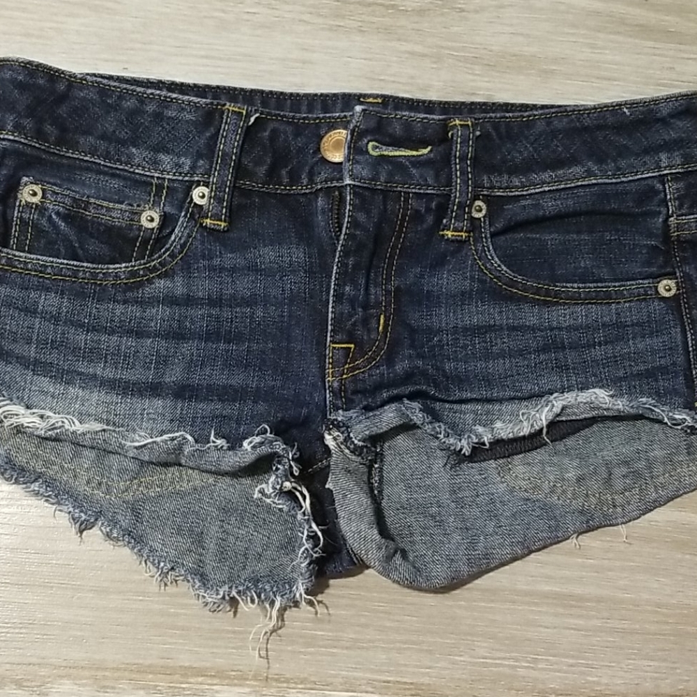 American eagle jean shorts